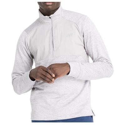 New Balance - Athletics Heat Grid 1/2 Zip - Sweat- & Trainingsjacke Gr XL weiß Image
