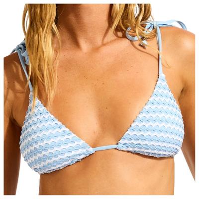 Seafolly - Women's Mesh Effect Slide Tri - Bikini-Top Gr 44 orange Image