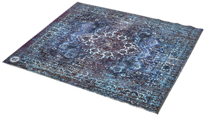 Drum N Base Club Drum Rug Blue