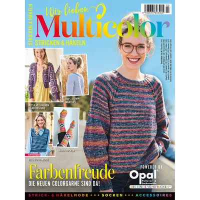 Heft Stricken & Häkeln – Wir lieben Multicolor 03 Image