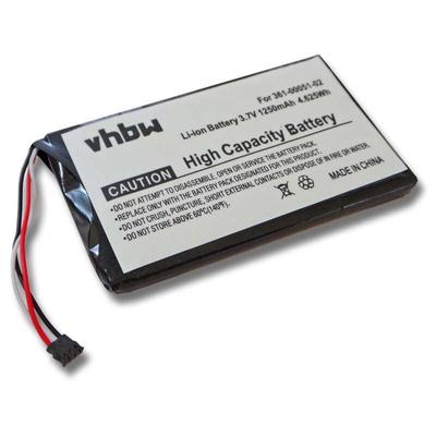 Vhbw - Akku kompatibel mit Garmin Nüvi 2595LMT, 52LM 5 Zoll, 150LMT gps Navigation Navi (1250 mAh, Image