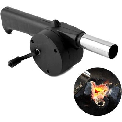 Memkey - BBQ-Ventilator, Grillgebläse, Handkurbel-Ventilator, Luftgebläse für Holzkohlegrills, Image