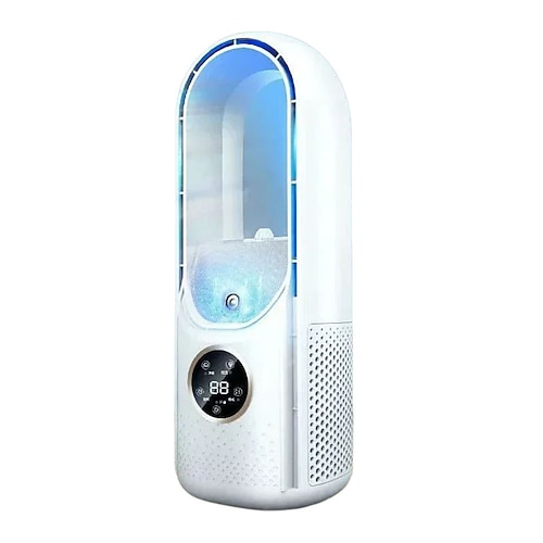 2025 blattloser Ventilator 6-Gang-Desktop-Lüfterloser Blattkühler-Lüfter für tragbare, leise Büroventilatoren, Luftbefeuchter, Klimaanlage Image