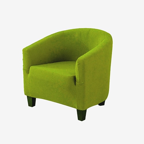 Clubsesselbezug, Wannensessel, Stuhlbezug, Polarfleece, Einzelsofabezüge, Stretch-Couchbezüge für Wohnzimmermöbelschutz Image