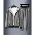 Per uomo Felpa con zip Felpa con cappuccio Athleisure Autunno Manica Lunga Protezione Solare Antivento Leggero Pesca Escursionismo All'aperto abbigliamento sportivo Abbigliamento sportivo Tinta unita