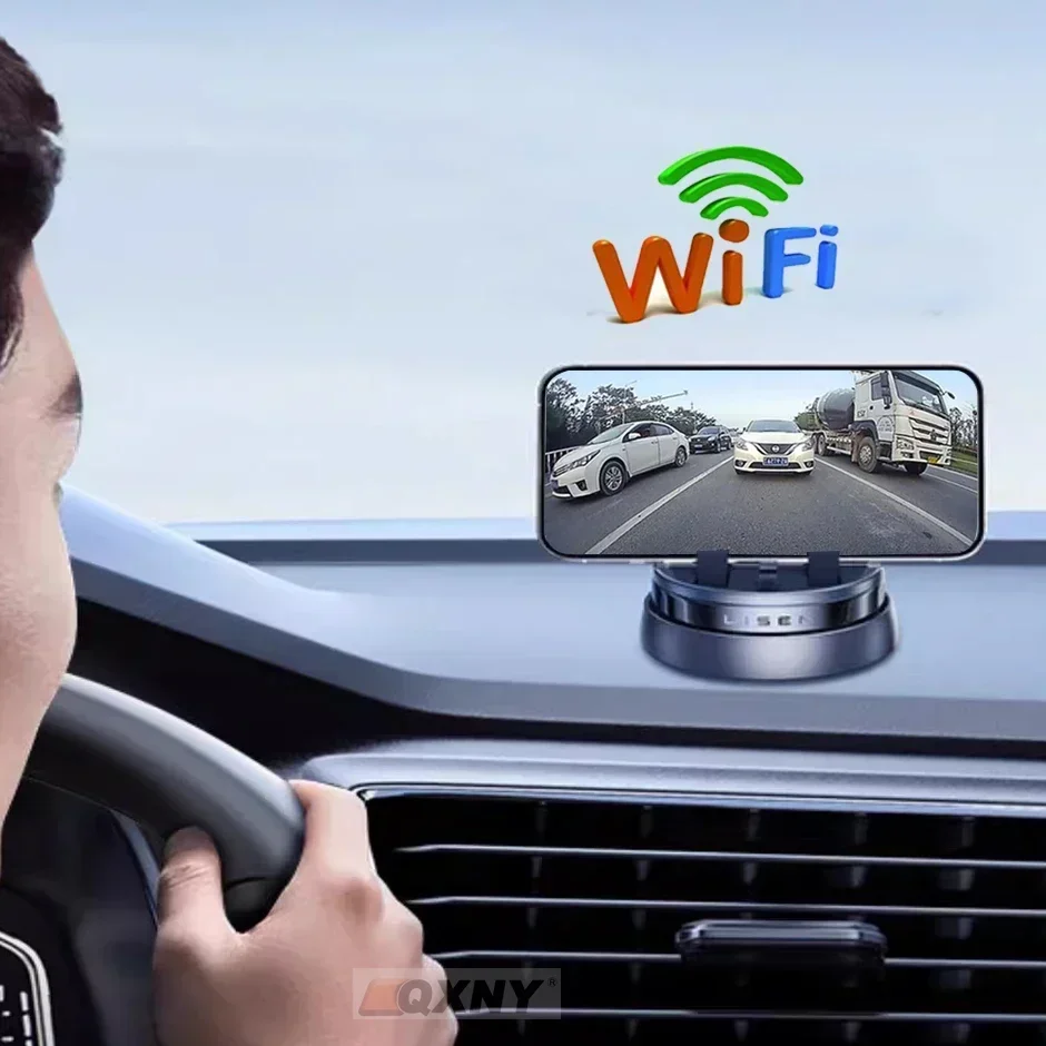 Drahtlose Wifi-Rückfahrkamera, 170 Grad, Rückansicht, Auto-Rückfahrkamera, 12 V, für Android Ios, Mobiltelefon, iPhone Image