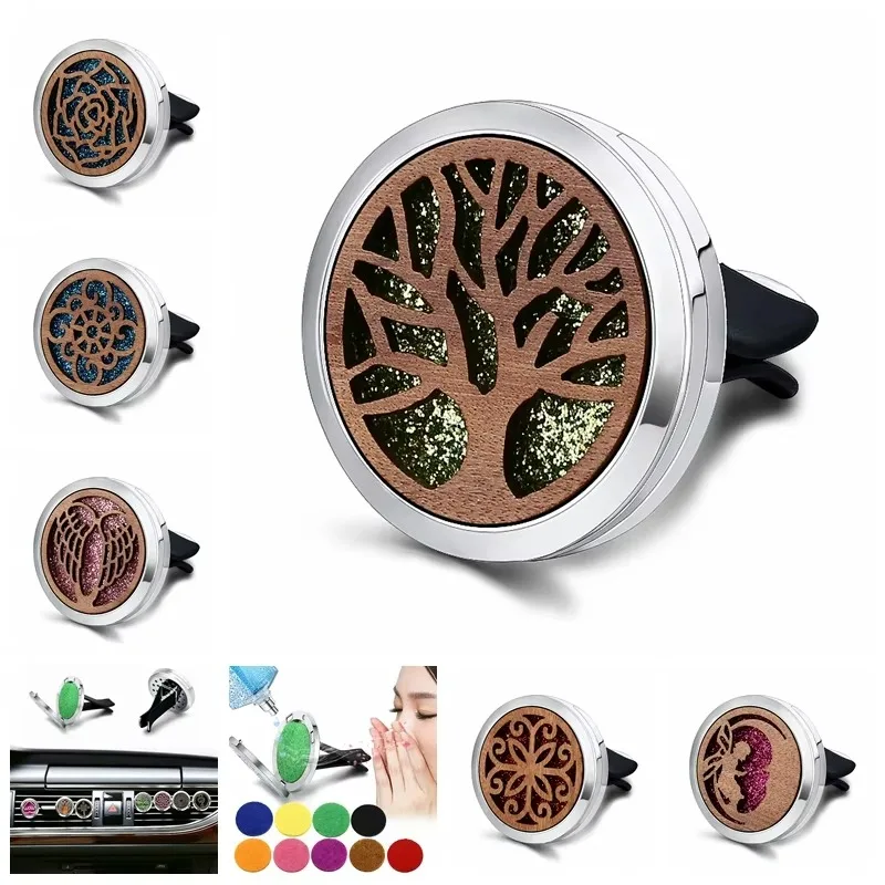 1 Stück nachfüllbarer Auto-Lufterfrischer, Parfüm-Diffusor-Clip, Auto-Entlüftungs-Auto-Innenzubehör, Auto-Aromatherapie-Diffusor Image