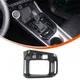 ABS In Fibra di Carbonio Auto Console Centrale Del Cambio Pannello Telaio di Copertura Trim Per Alfa Romeo Tonale 2022-2024 Accessori Interni