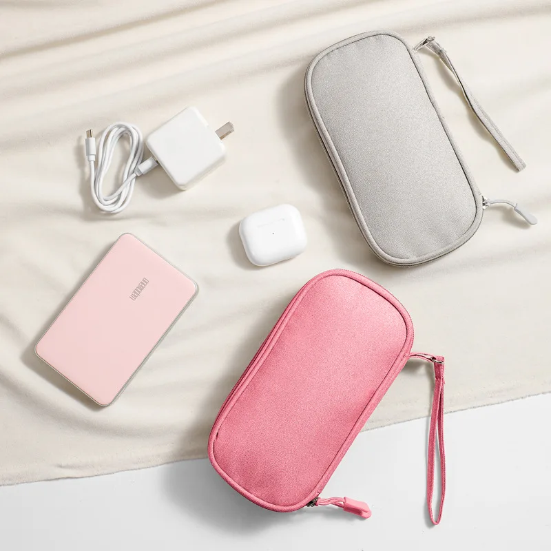 Aufbewahrungstasche für digitales Zubehör, mehrschichtige Schutzhülle für Power-Festplatten, Ladegerät, U-Disk, Datenkabel-Organizer Image