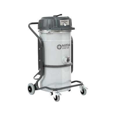 Nilfisk VHC120N AU 9.7 Gallon Steel Compressed Air Industrial Vacuum with HEPA Filtration - 119 CFM