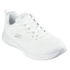 Sneaker SKECHERS "BOBS B FLEX LO", Damen, Gr. 38, weiß, Lederimitat, sportlich, Schuhe, Praxisschuh, Freizeitschuh, Komfortschuh mit Memory Foam