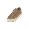 Sneaker MARC O'POLO "aus softem Veloursleder", Herren, Gr. 42, grau (schwarz taupe), Obermaterial: 100% Leder (Rind), Schuhe