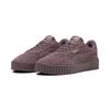 Sneaker PUMA "CARINA 3.0 SD", Gr. 37, raisin, puma gold, unifarben, sportlich, Schuhe