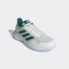 Tennisschuh ADIDAS PERFORMANCE, Gr. 41, sanftes weiß, collegiate grün, cloud weiß, Textil, Synthetik, sportlich, Schuhe, geeignet für Hartplatz und Sandplatz