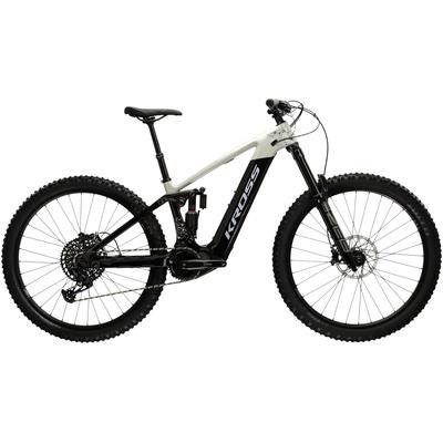E-Bike KROSS "KROSS E-MTB Moon Boost 1.0 29" grau" Gr. 41, grau, E-Bikes, 41cm, 29 Zoll (73,66cm) Image