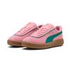 Sneaker PUMA "CLUB KLASSIKA SD", Gr. 42, pinkscape, wild grün, puma gold, Leder, sportlich, Schuhe
