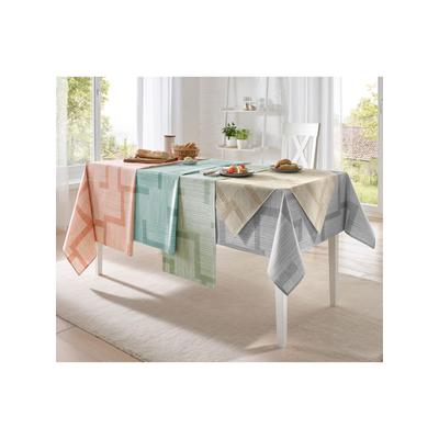 Tischdecke Gr. 2, beige (sand, weiß, bedruckt), B:40cm L:140cm, Tischdecken Image