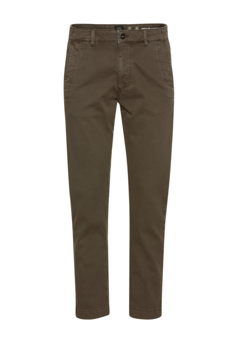 camel active Chino Gr. 33-34 in braun | Außenstoff: 84% Baumwolle