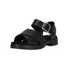 Sandale CLARKS "Orinoco", Damen, Gr. 40, schwarz, Leder, Schuhe, mit gepolstertem Fußbett