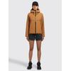 Anorak KHUJO "TIEMA", Damen, Gr. M, gelb (ocker), 62% Baumwolle, 38% Polyamid, unifarben, casual, regular fit hüftlang, Langarm eingesetzt abgesteppte Kante, Jacken