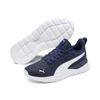 Sneaker PUMA "ANZARUN LITE JR", Kinder, Gr. 38, blau (peacoat, puma weiß), unifarben, sportlich, Schuhe