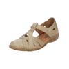 Riemchensandale JOSEF SEIBEL "Josef Seibel Sandalen Leder", Damen, Gr. 38, beige (creme), Leder, casual, Schuhe