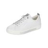Sneaker REMONTE "Remonte Sneaker Glattleder", Damen, Gr. 38, weiß (weiß, silber), Glattleder, casual, Schuhe