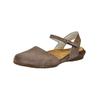 Riemchensandale EL NATURALISTA "El Naturalista Sandalen Leder", Damen, Gr. 38, braun, Leder, casual, Schuhe