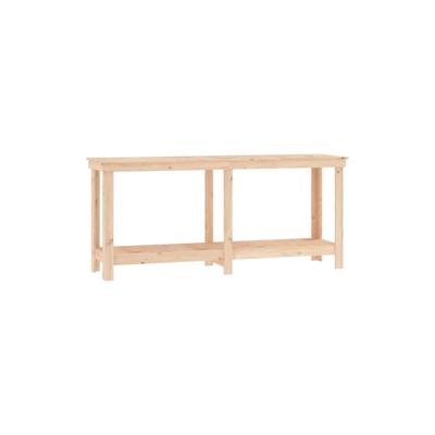 vidaXL Werkbank 180x50x80 cm Massivholz Kiefer Image