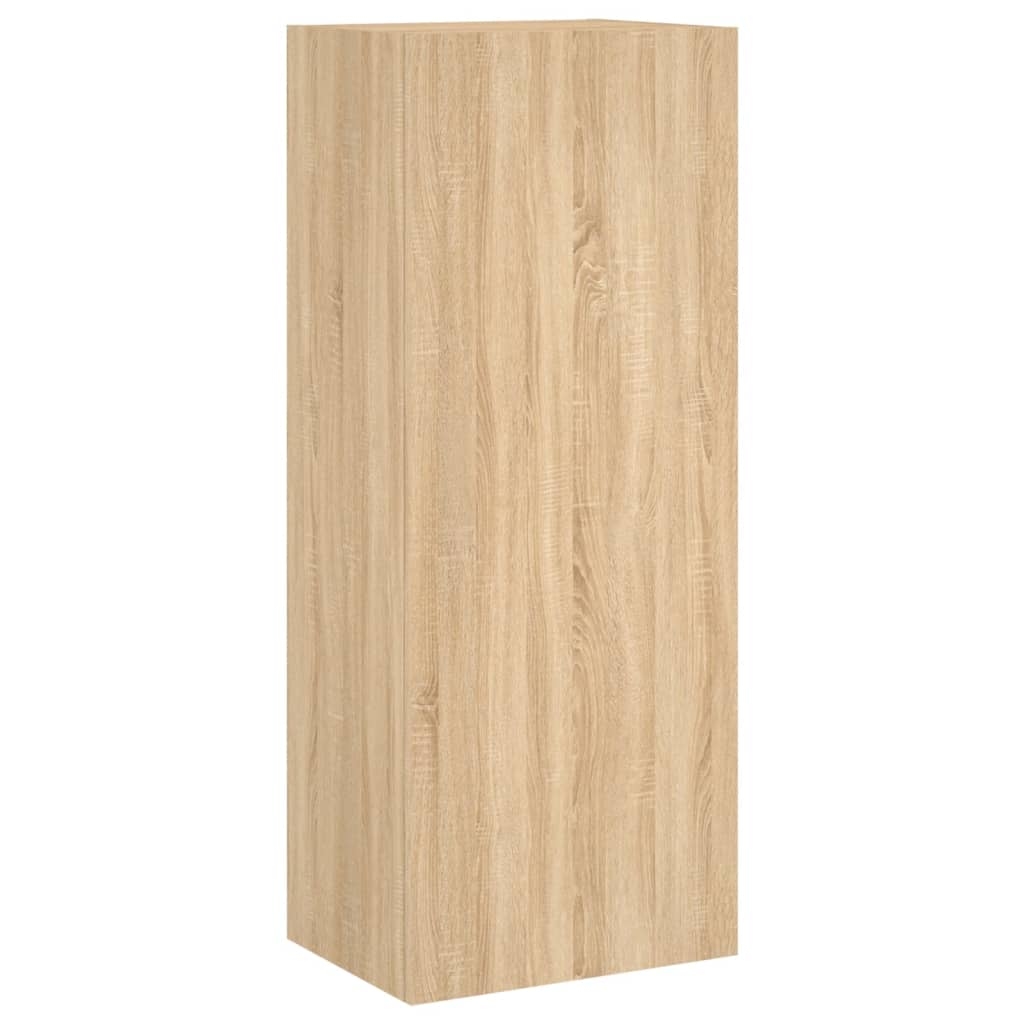 vidaXL TV-Wandschrank Sonoma-Eiche 40,5x30x102 cm Holzwerkstoff Image