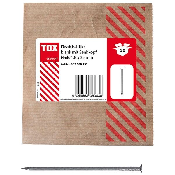 TOX Senkkopfnägel 20.0 mm 50 St. Image