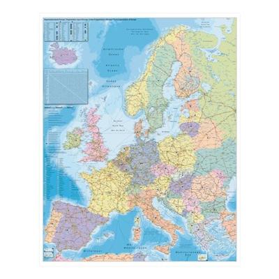 STIEFEL Eurocart Organisationskarte »Europa« 97 x 119 cm Image