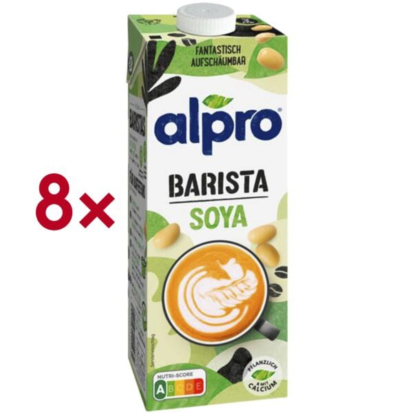 alpro 8er-Pack Soja-Drink »Barista« 1 l Image