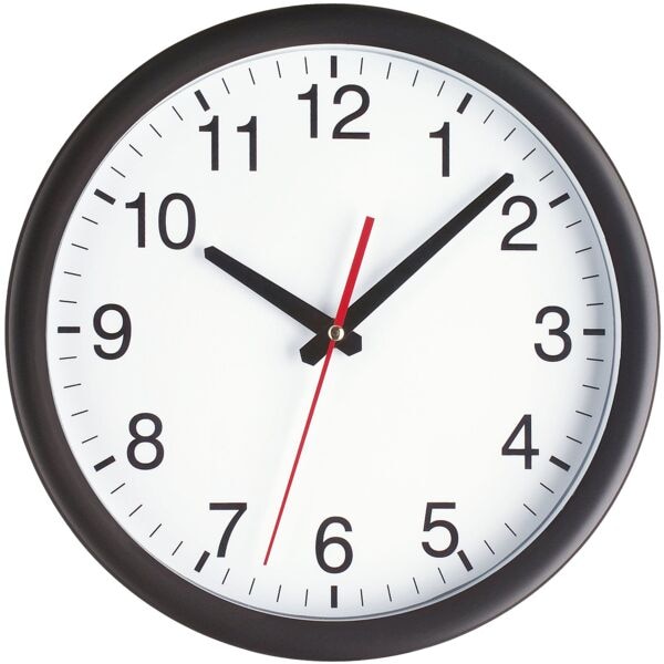 TFA Wanduhr 98.1077 schwarz schwarz