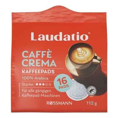 Laudatio Kaffeepads »Caffe Crema« 16 Portionen braun Image