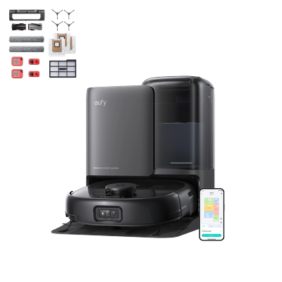 eufy Saug- und Wischroboter Omni E25 mit All-in-One-Wartungspaket