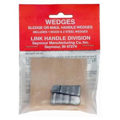 LINK HANDLES 64131 Hatchet Handle,1 Wood,2 Steel Wedges