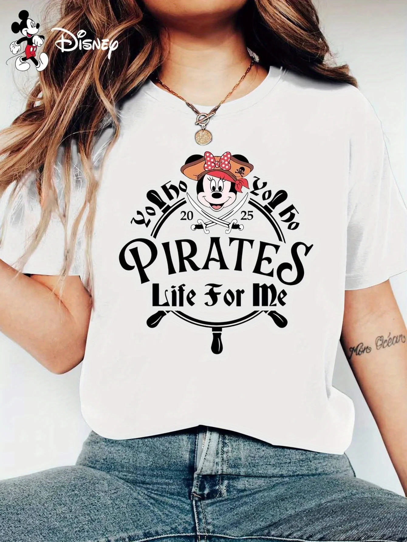 Mickey Mouse Sommer-T-Shirt, animiert, für Jungen und Mädchen, Familie, Eltern-Kind-Kleidung, lässig, locker, bequem, übergroß, für Männer und Frauen Image