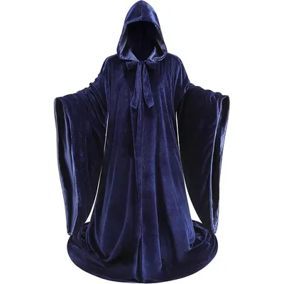 Zauberer Cosplay Kostüm Halloween Zauberer Cosplay Vier Farbe Outfits Roben Umhänge Halloween Requisiten Männer Männlich Image