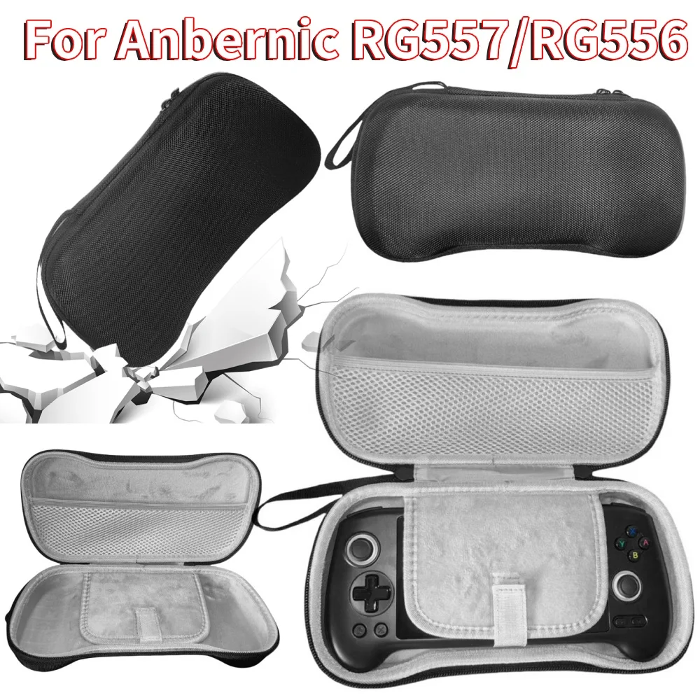 Für Anbernic RG557/RG556 Spielkonsole Lagerung Fall Stoßfest Konsole Schutz Box Spielkonsole Tragetasche Spiel Zubehör Image
