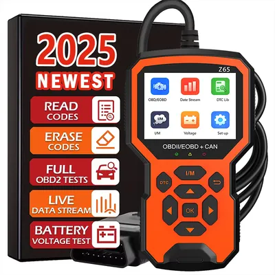 Car OBD2 Scanner Diagnostic Tool Code Reader Car Voltage Tester Engine Fault Code Scanner Charging Tester Diagnostic Tool Z65