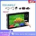 FEELWORLD P6X Monitor per fotocamera da 5,5" 1000nit 4K-HDMI Fotocamera DSLR 3D LUT Touch Screen Monitor da campo con batteria e borsa per regali