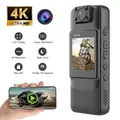 4K 1080P HD WiFi Mini telecamera Videoregistratore digitale portatile BodyCam Visione notturna a infrarossi Sport DV DVR Videocamera per bici piccola