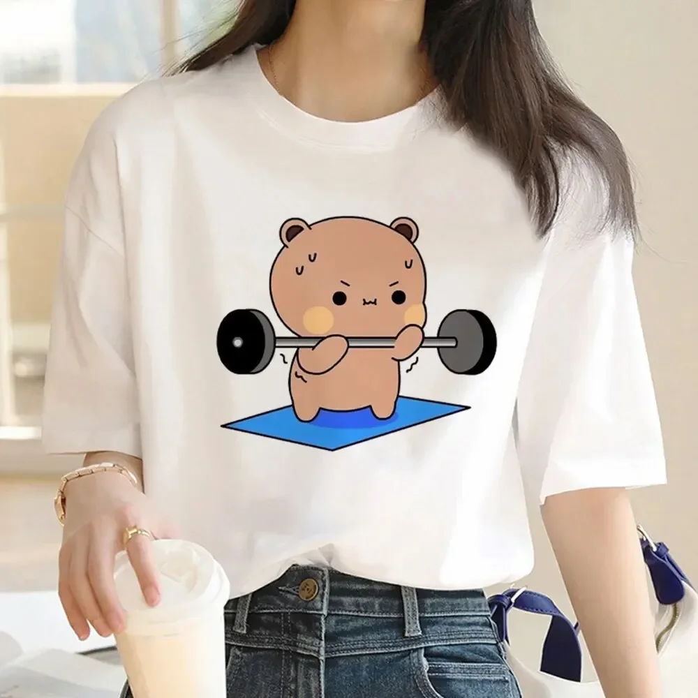 Bubu Dudu T-Shirt Frauen Kawaii Cartoon Y2k Punk lustige T-Shirt Hip Hop Streetwear Harajuku Anime T-Shirt weibliche Kleidung Image