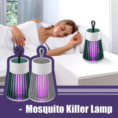 Mosquito Killer Lamp LED Bug Zapper Indoor Outdoor Rechargeable Pest Control Lamp Electronic Mosquito Trap Zapper Insect Killer