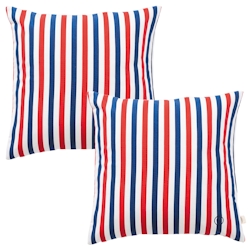 El Ganso - 2er-Set Kissen 40x40cm 100% Baumwolle 300GSM - Tartan Check Design Image