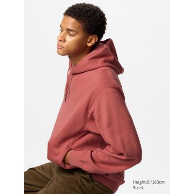 Uniqlo - Sweat Pullover Hoodie - Red - XL