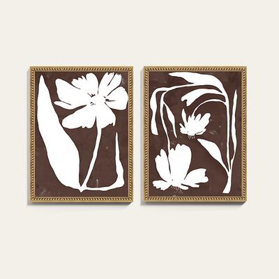 Whispers of Bloom Art - Chestnut - Canvas III, 22" x 16" - Ballard Designs