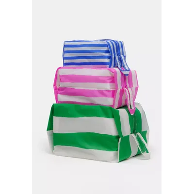 BAGGU Painted Stripe 3D Zip Set ALL at Urban Outfitters