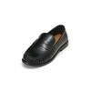 Loafer MARC O'POLO "aus hochwertigem Rindleder", Damen, Gr. 36, schwarz, Obermaterial: 100% Leder (Rind), Schuhe